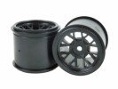 3RACING Sakura FGX Rear Wheel Set For Rubber - FGX-121
