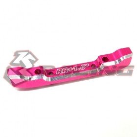 3RACING Sakura Ultimate 7075 Rear Suspension Mount 1.5 Degree - Pink - SAK-U307/V2/PK