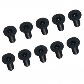 3RACING Sakura Zero M3 x 8 Flat Head Hex Socket (10pcs) - TS-SFS308