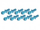 3RACING 4.8MM Ball Stud L=10 ( 10pcs) - 3RAC-BS4810/LB