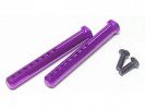 3RACING Aluminium Body Post 50mm - Purple - 3RAC-BP50/PU 3RACING Aluminium Body Post 50mm - Purple - 3RAC-BP50/PU