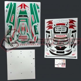 3RACING Civic MK9 Sticker and Masking - LBD-CIVICMK9B