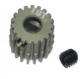 3RACING 64 Pitch Pinion Gear 19T (7075 w/ Hard Coating) - 3RAC-PG6419