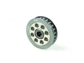 3RACING Aluminum Center One Way Pulley Gear T24 - 3RAC-3PYW/24