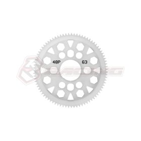 3RACING 48 Pitch Spur Gear 63T - 3RAC-SG4863