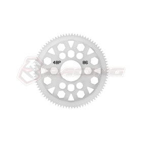 3RACING 48 Pitch Spur Gear 86T Ver.2 - 3RAC-SG4886/V2