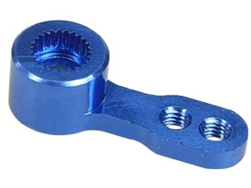 3RACING 2.6mm Aluminium Single Servo Arm For Ko Propo/Sanwa - Blue - 3RAC-HKS26/BU