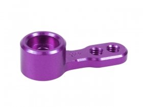 3RACING 3.0mm Aluminium Single Servo Arm For Ko Propo/Sanwa - Purple - 3RAC-HKS30F/PU