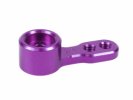 3RACING 3.0mm Aluminium Single Servo Arm For Ko Propo/Sanwa - Purple - 3RAC-HKS30F/PU