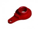 3RACING Aluminium Servo Arm Servo Saver Horn-single Hole- Red H=18mm For Tamiya - 3RAC-HTS3018/RE