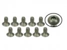 3RACING #4-40 x 1/4 Titanium Flat Head Hex Socket - Machine (10 Pcs) - TS-FS4140M 3RACING #4-40 x 1/4 Titanium Flat Head Hex Socket - Machine (10 Pcs) - TS-FS4140M