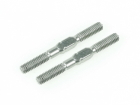 3RACING 64 Titanium 3mm Turnbuckle - 28mm (2 Pcs) - 3RAC-TR328