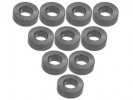 3RACING Aluminium M3 Flat Washer 2.0mm (10 Pcs) - Titanium - 3RAC-WF320/TI