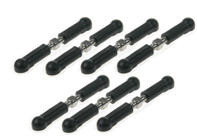 Tamiya TA05 Ball End & Titanium Turnbuckle Set - 3RACING TA05-13