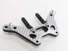 Team Losi Mini-T SSG Graphite Rear Shock Tower Plate - 3RACING MT-014C