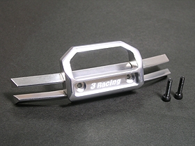 Traxxas Revo Front Bumper - Silver - 3RACING RE-055/S