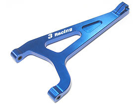 Traxxas Revo Front Upper Suspension Arm ( L ) - Blue Color - 3RACING RE-041/B