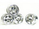 Traxxas Revo HPI Savage 21 /HPI Savage 25 /Traxxas Revo Ton Wheel 40 Series - Wide Offset ( 2 Pairs ) - Silver Color - 3RACING RE-043/S4 Traxxas Revo HPI Savage 21 /HPI Savage 25 /Traxxas Revo Ton Wheel 40 Series - Wide Offset ( 2 Pairs ) - Silver Color - 3RACING RE-043/S4