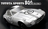 ABC Hobby 66308 - Mini Toyota Sports 800(TOJIRO UKIYA Ver.) Body Set