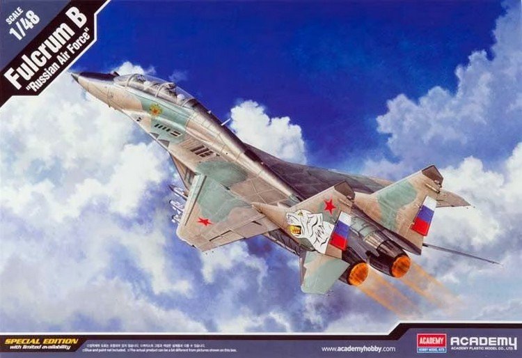 Academy 12292 - 1/48 Russian Air Force Fulcrum B