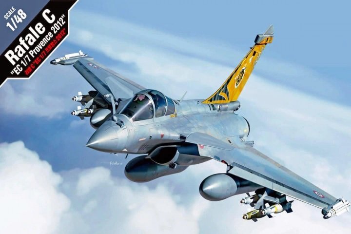 Academy 12346 - 1/48 Rafale C (EC 1/7 Provence 2012)