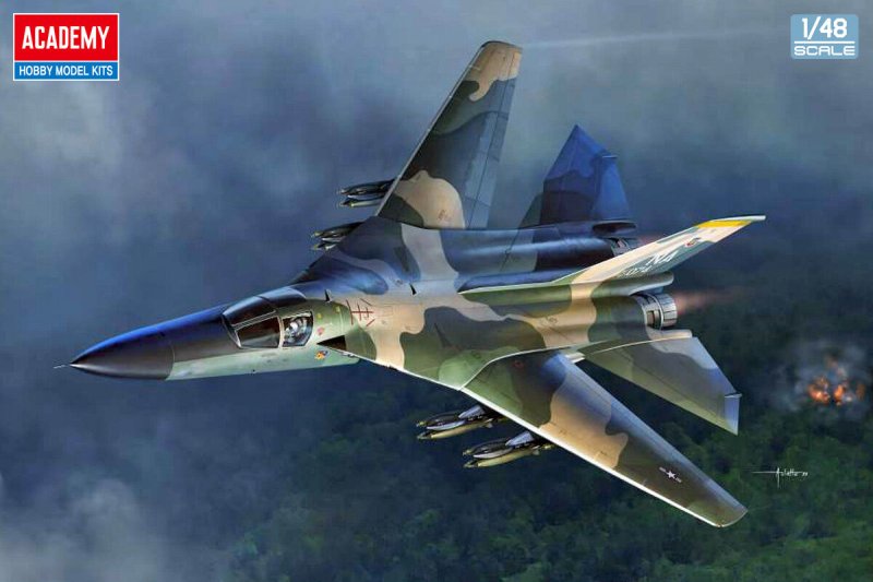 Academy 12360 - 1/48 USAF F-111A Aardvark Vietnam War