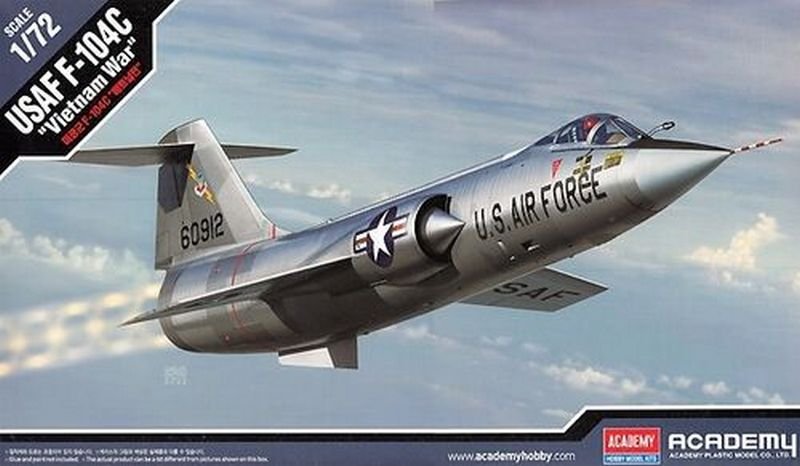 Academy 12576 - 1/72 USAF F-104C \'Vietnam War\'