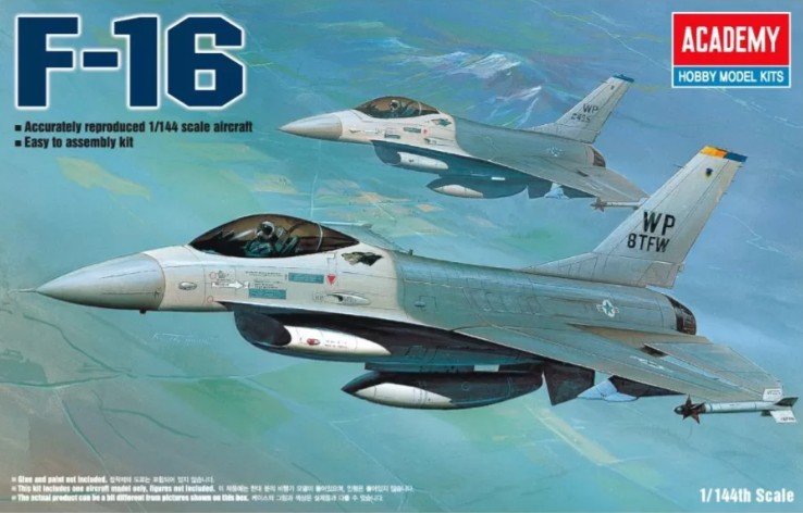 Academy 12610 - 1/144 F-16 Fighting Falcon (AC 4436)