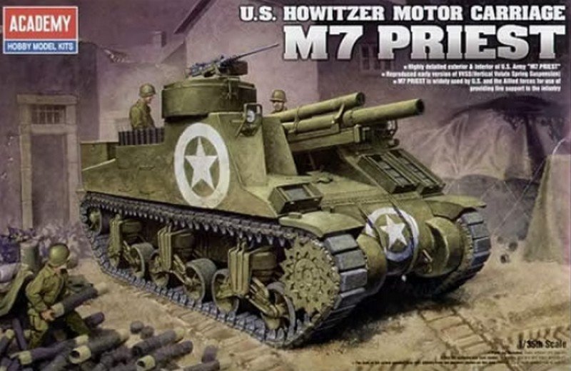 Academy 13210 - 1/35 M7 Priest Self-propelled howitzer