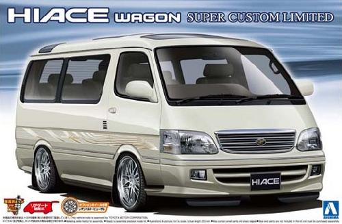 Aoshima AO-01045 - 1/24 Best Car GT No.3 H100 HiAce Wagon Super Custom Limited