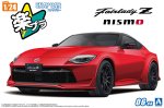 Aoshima 06840 - 1/24 RZ34 Fairlady Z Nismo 2024 Carmine Red Snap Car 06-CR