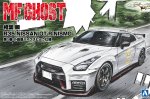 Aoshima 06785 - 1/24 Aiba Shun R35 Nissan GT-R Nismo MF Ghost Comics Vol.1 Odawara Pikes Peak Ver.