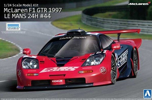 Aoshima AO-00751 - 1/24 McLaren F1 GTR 1997 LE MANS-24H #44 (Overseas Edition)