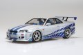 alt="Aoshima 06795 - 1/24 Fast & Furious Nissan R34 Skyline GT-R WS-02" title="Aoshima 06795 - 1/24 Fast & Furious Nissan R34 Skyline GT-R WS-02"