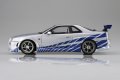alt="Aoshima 06795 - 1/24 Fast & Furious Nissan R34 Skyline GT-R WS-02" title="Aoshima 06795 - 1/24 Fast & Furious Nissan R34 Skyline GT-R WS-02"