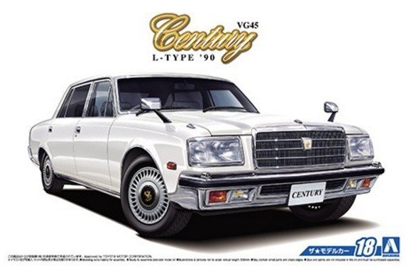 Aoshima 05226 - 1/24 Toyota VG45 Century L Type \'90 The Model Car No.18