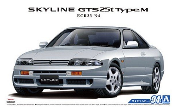 Aoshima 05654 - 1/24 Skyline GTS 25t Type M ECR33 \'94 No.94 The Model Car No.94