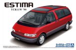 Aoshima 05753 - 1/24 Estima TCR11W 1990 Model Car No.115