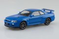 alt="Aoshima 20044 - 1/32 Nissan Skyline GT-R R34 (Bayside Blue) Snap Kit 12-BB" title="Aoshima 20044 - 1/32 Nissan Skyline GT-R R34 (Bayside Blue) Snap Kit 12-BB"