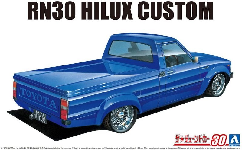 Aoshima 05862 - 1/24 RN30 Hilux Custom The Tuned Car No.30