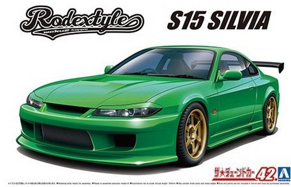 Aoshima 06148 - 1/24 Nissan S15 Silvia Rodextyle The Tuned Car No.42