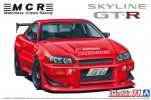 Aoshima 06351 - 1/24 MCR BNR34 Nissan Skyline GT-R '02 The Tuned Car No.71