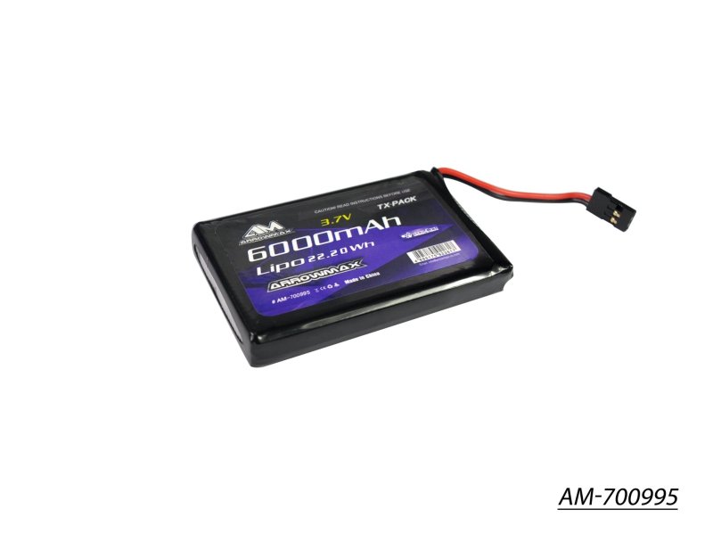 Arrowmax AM-700995 AM Lipo 6000mAh 3.7V For Sanwa M17