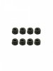 Arrowmax AM-13LN0030 Nylon Lock Nuts M3 (8)