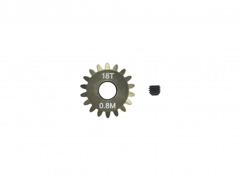 Arrowmax AM-308018 Pinion Gear 0.8M 18T (7075 Hard)