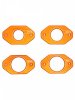 Arrowmax AM-220015-O Wheel Piercer Plate For 1/32 Mini 4WD (Orange)