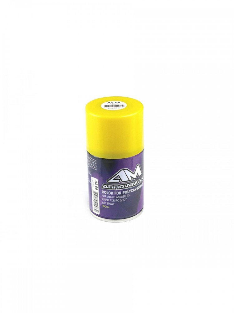 Arrowmax AM-211006 AM 100ml Paintsprays, AS06 Yellow
