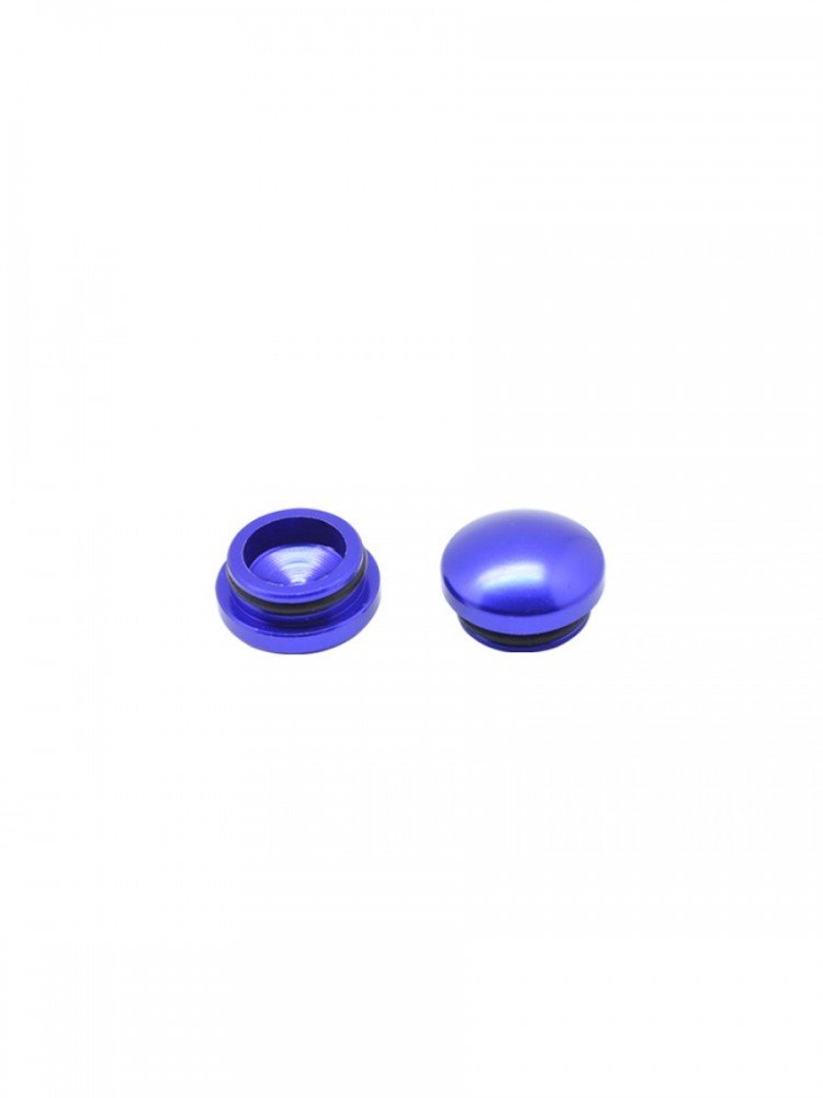 Arrowmax AM-199012 14mm Aluminum End Cap - Purple (2)