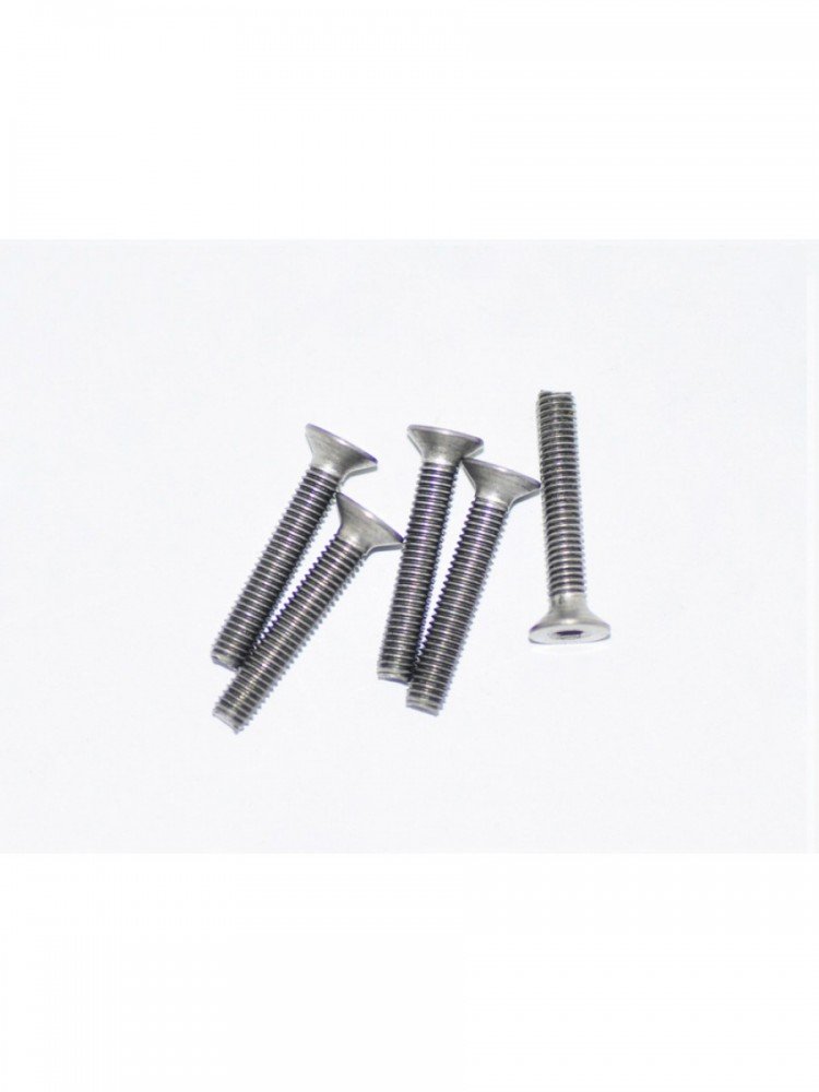 Arrowmax AM-15CS3018 Titanium Screw Allen Countersunk M3x18 (5)