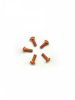 Arrowmax AM-14RH3008-O Aluminium Screw Allen Roundhead M3x8 Orange (7075) (5)